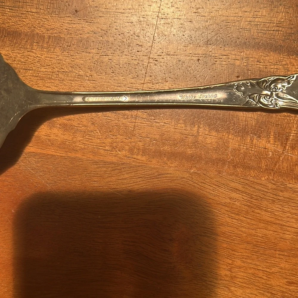 $5 in Bundle -Vintage Serving Set - Community Silverplate - White Orchid Pattern